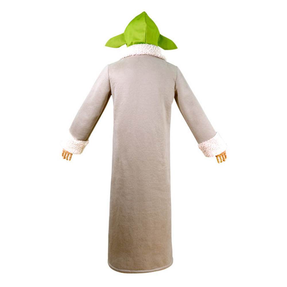 Baby Yoda Cosplay Costume Robe Hat Outfits Carnival Suit - Ecosfun