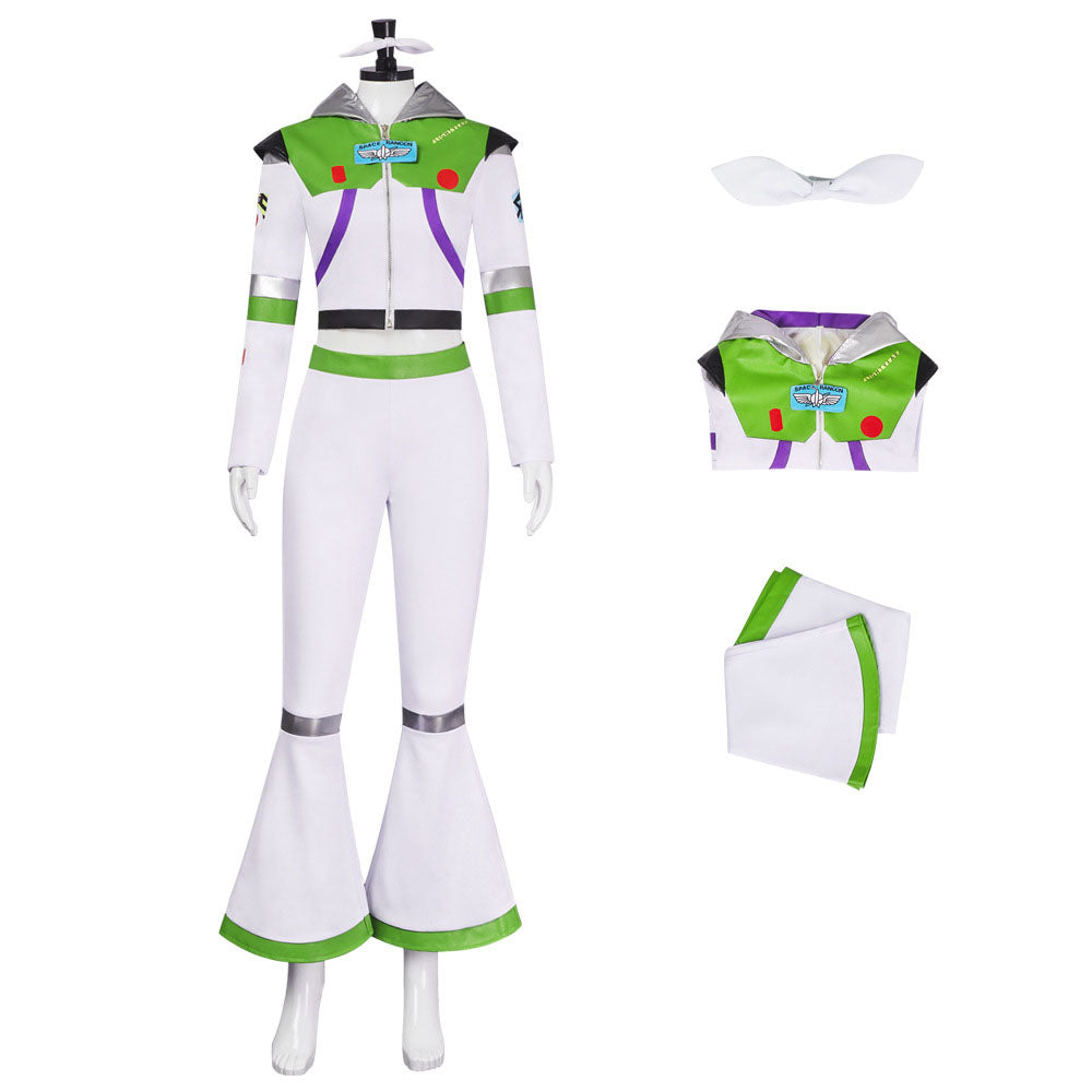 Disfraz de mono para mujer de Buzz Lightyear de Toy Story para cosplay de Halloween