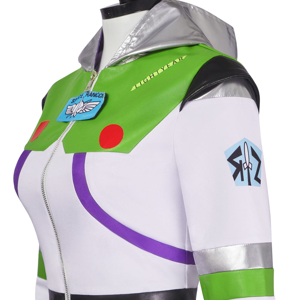 Disfraz de mono para mujer de Buzz Lightyear de Toy Story para cosplay de Halloween