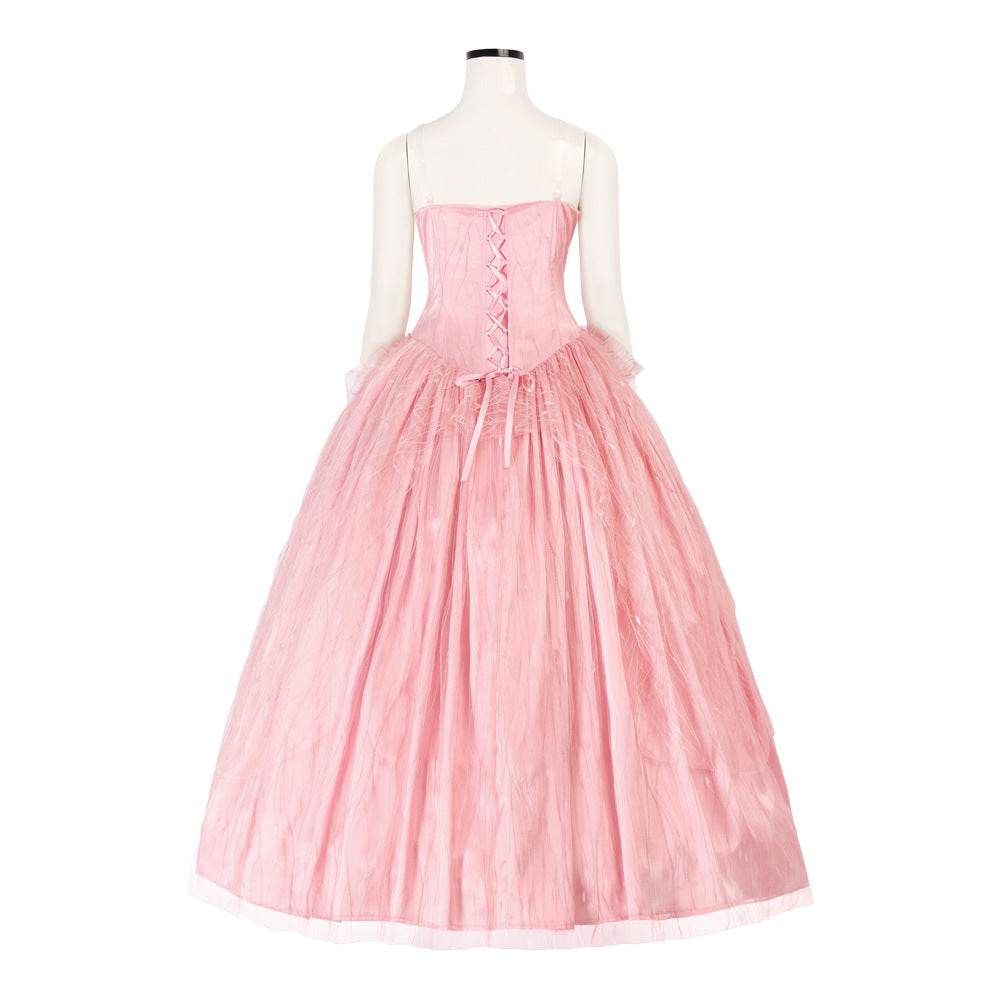 Wicked Glinda Women Pink Dress Outfit Carnival Halloween Cosplay Costume - Ecosfun