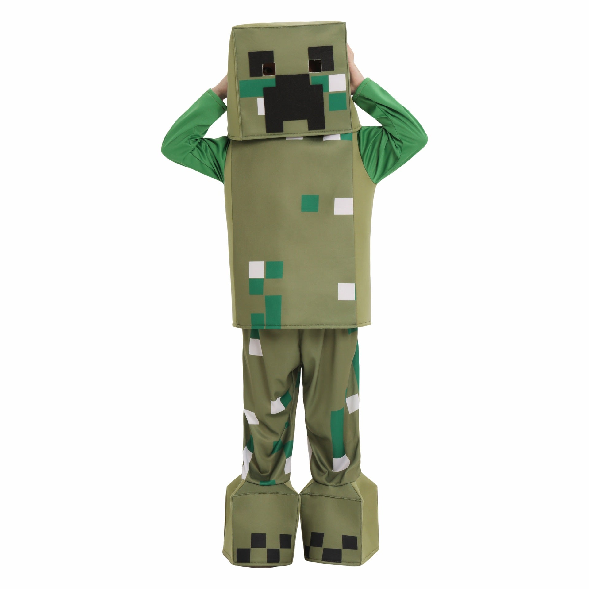 Un disfraz de película de Minecraft MC para niños para Halloween