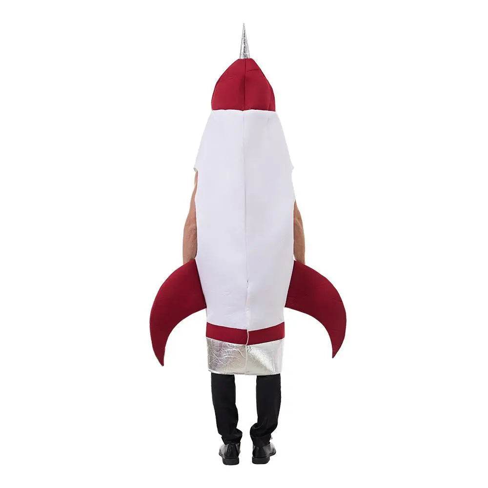 Fancy Dress Space Rocket Inflatable Costume Jumpsuit for Adults Outfit Halloween - Ecosfun