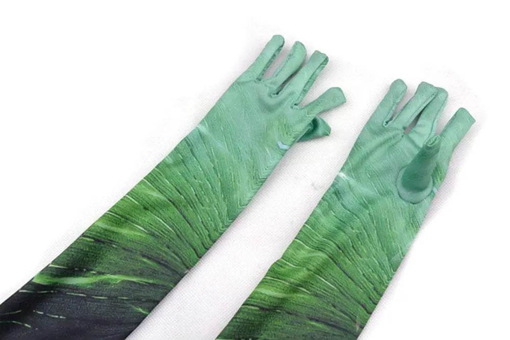 Green Lantern Hal Jordan Muscle Suit Kids Superhero Cosplay Costume - Ecosfun