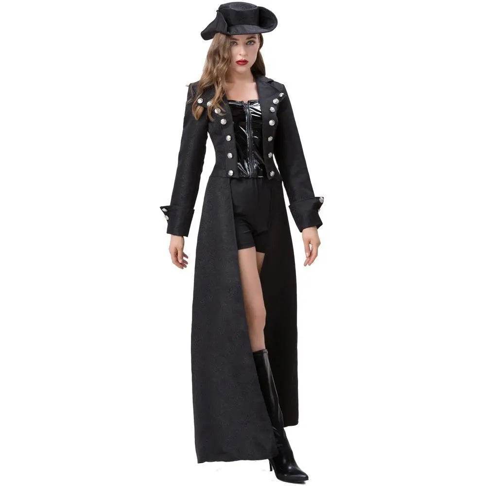 Vintage Medieval Steampunk Costume Halloween Outfits Carnival Cosplay For Adult - Ecosfun