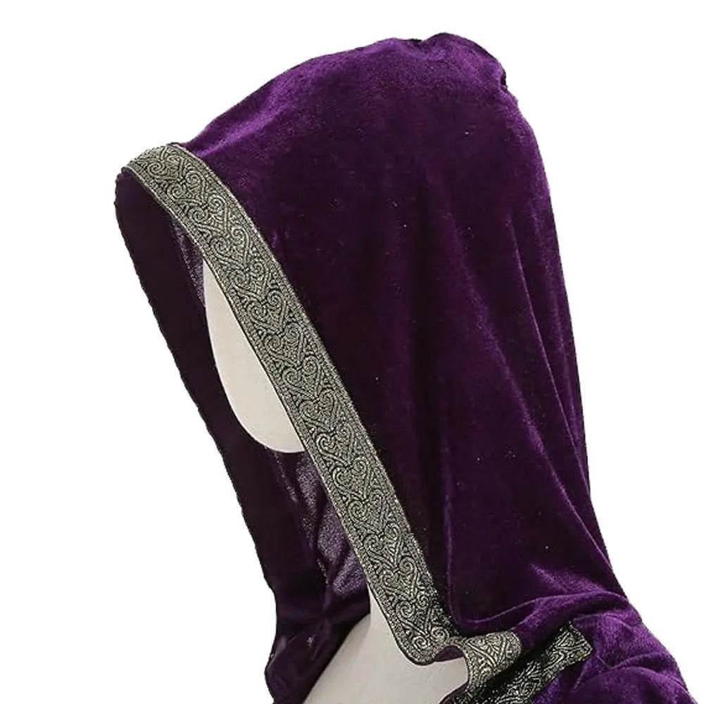 Womens Medieval Renaissance Costume Plus Size Medieval Role Play Dress - Ecosfun