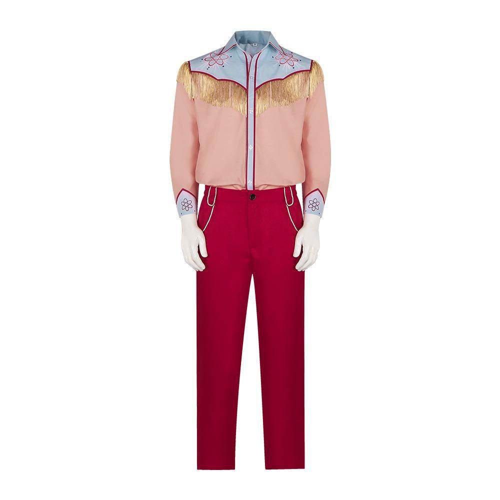 Back to the Future Part III Marty McFly Cowboy Costume Western Cosplay Outfit for Adults - Ecosfun