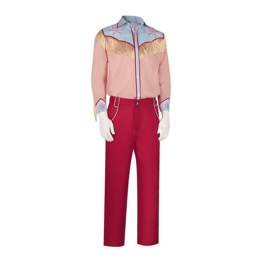 Back to the Future Part III Marty McFly Cowboy Costume Western Cosplay Outfit for Adults - Ecosfun