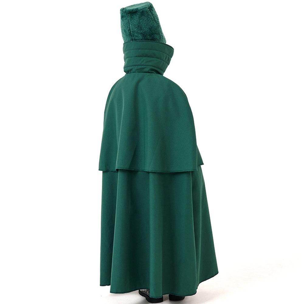 Children's Wizard of Oz Soldier Costume Bearded Guard Outfit for Halloween and Parties - Ecosfun