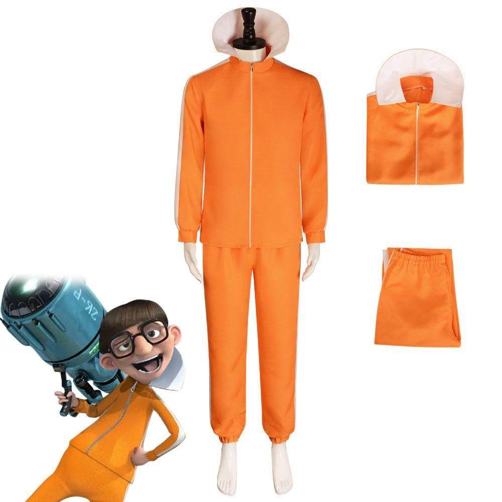 Despicable Me Minions Victor Cosplay Costume Halloween Party Performances - Ecosfun