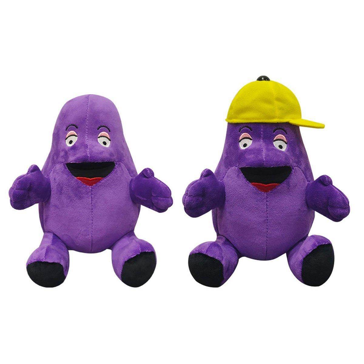 Grimace Shake Killer Purple Milkshake Stuffed Doll Toys - Ecosfun
