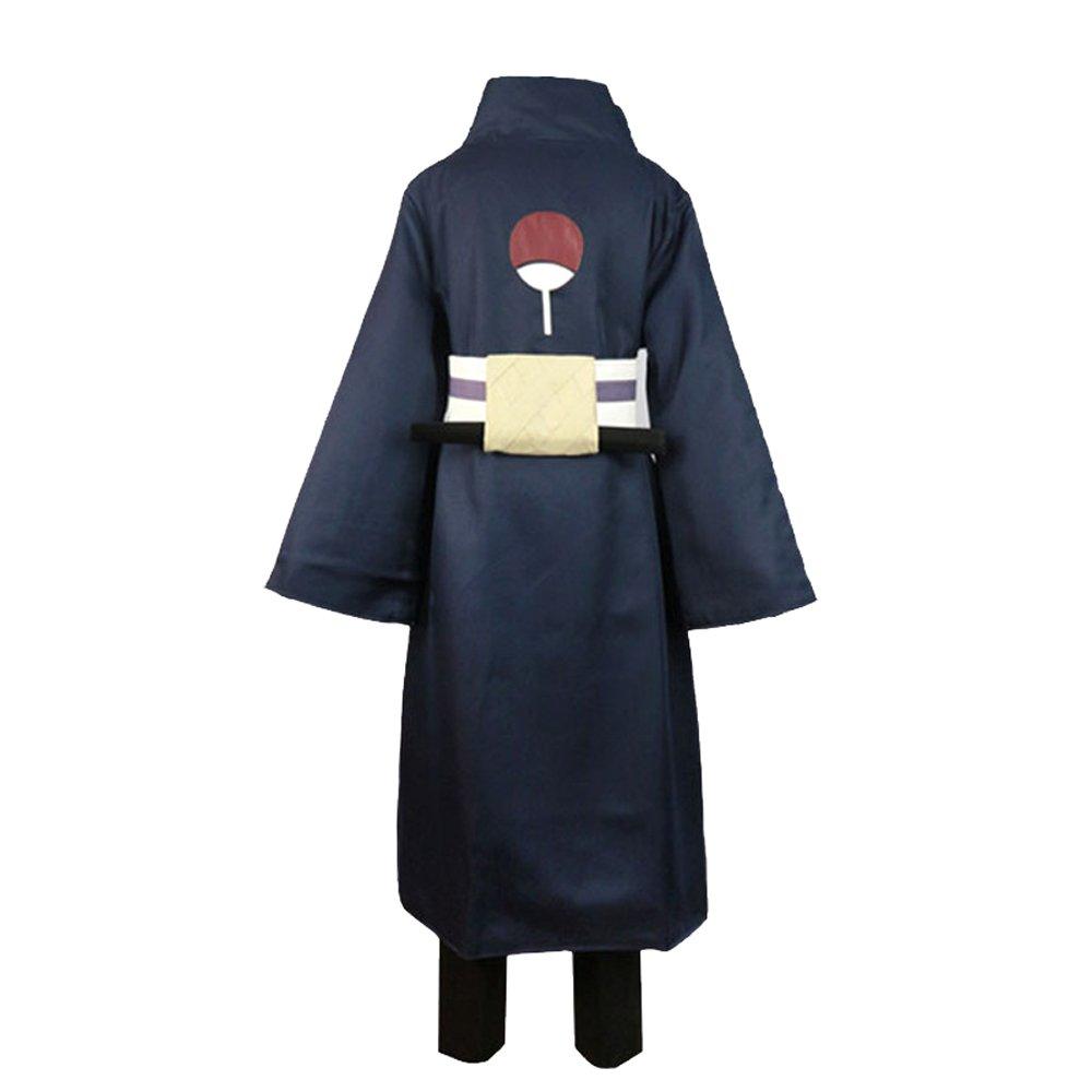 Disfraz de Halloween de Naruto Shippuden Uchiha con traje de la organización Tsutoaki cosplay