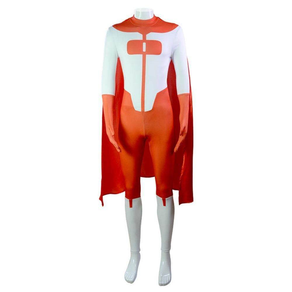 Omni-Man Invincible Costume Bodysuit Zentai Hero Cloak Cosplay - Ecosfun