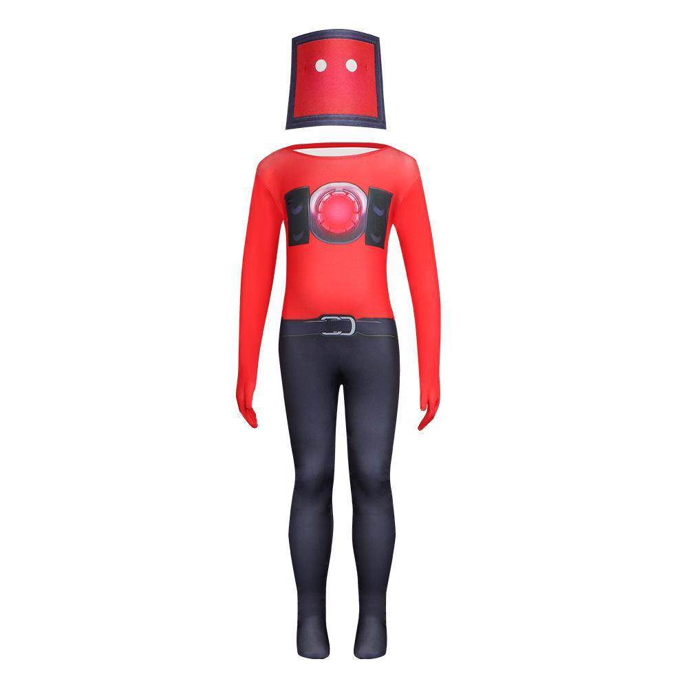 Skibidi Toilet Game Kids Cosplay Costume Jumpsuit Halloween Carnival Suit - Ecosfun