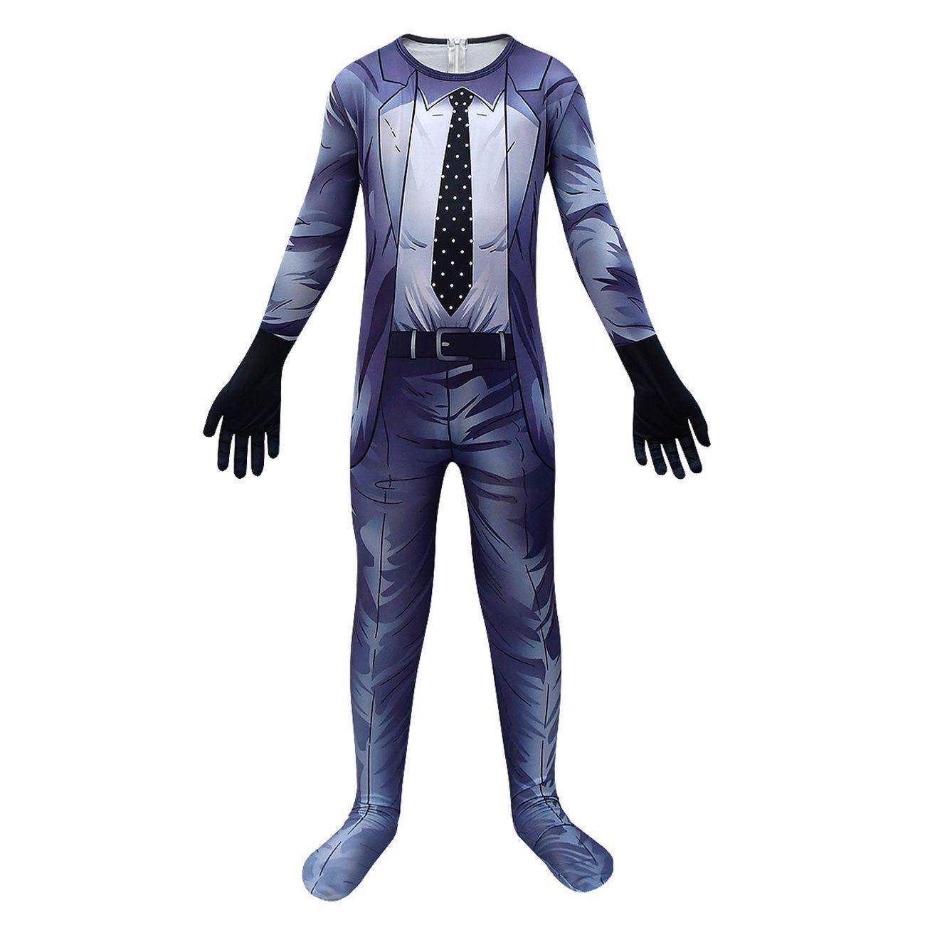 Skibidi Toilet Outfits Jumpsuit Mask Titan Tv man Cosplay Costume For Kids - Ecosfun