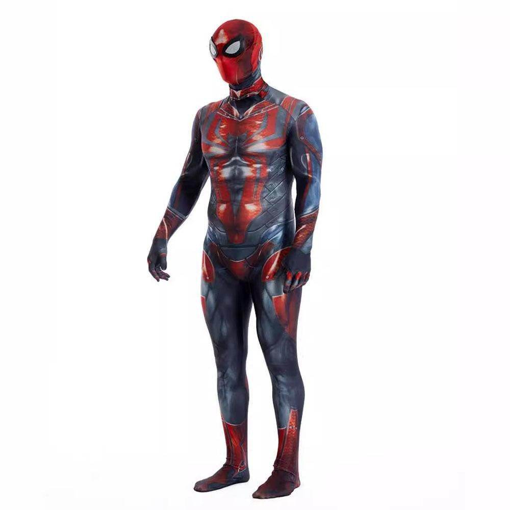 Spider Armor MK III Spider Man Peter Parker Shimmering Cosplay Suit PS4 Costume - Ecosfun