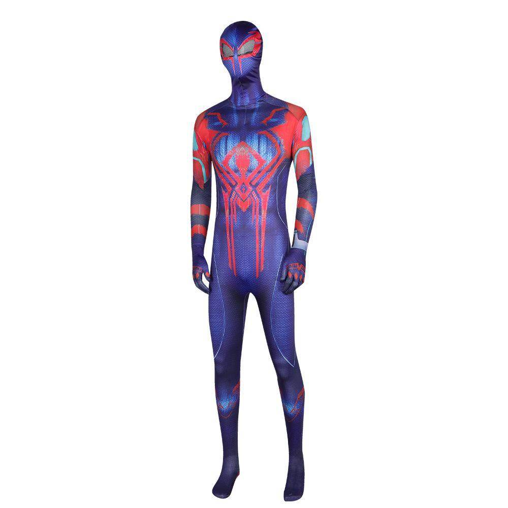 Spider Man Across the Spider Verse Miguel O'Hara Zentai Cosplay Costume Outfits Halloween Carnival Suit Adults - Ecosfun