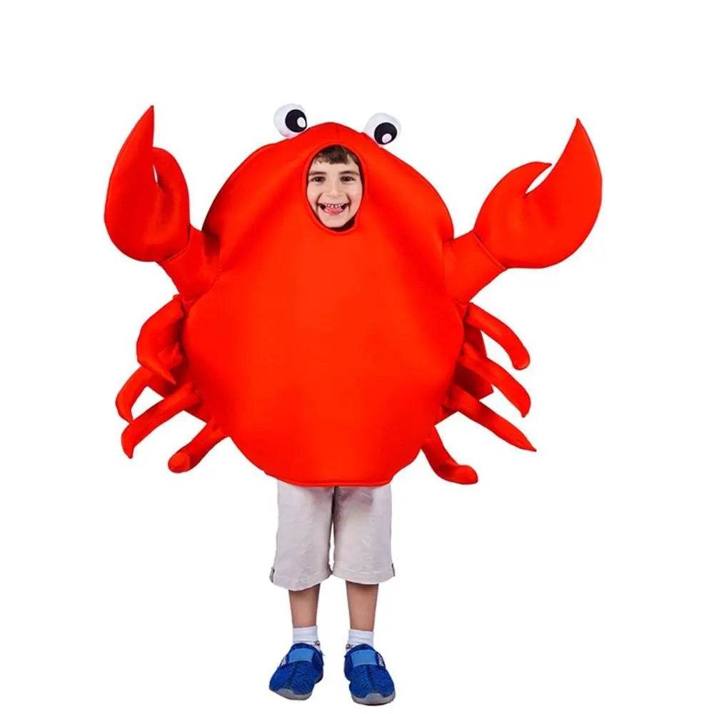spoof crab Set Costumes Performance Stage Cosplay Costume for Kids - Ecosfun