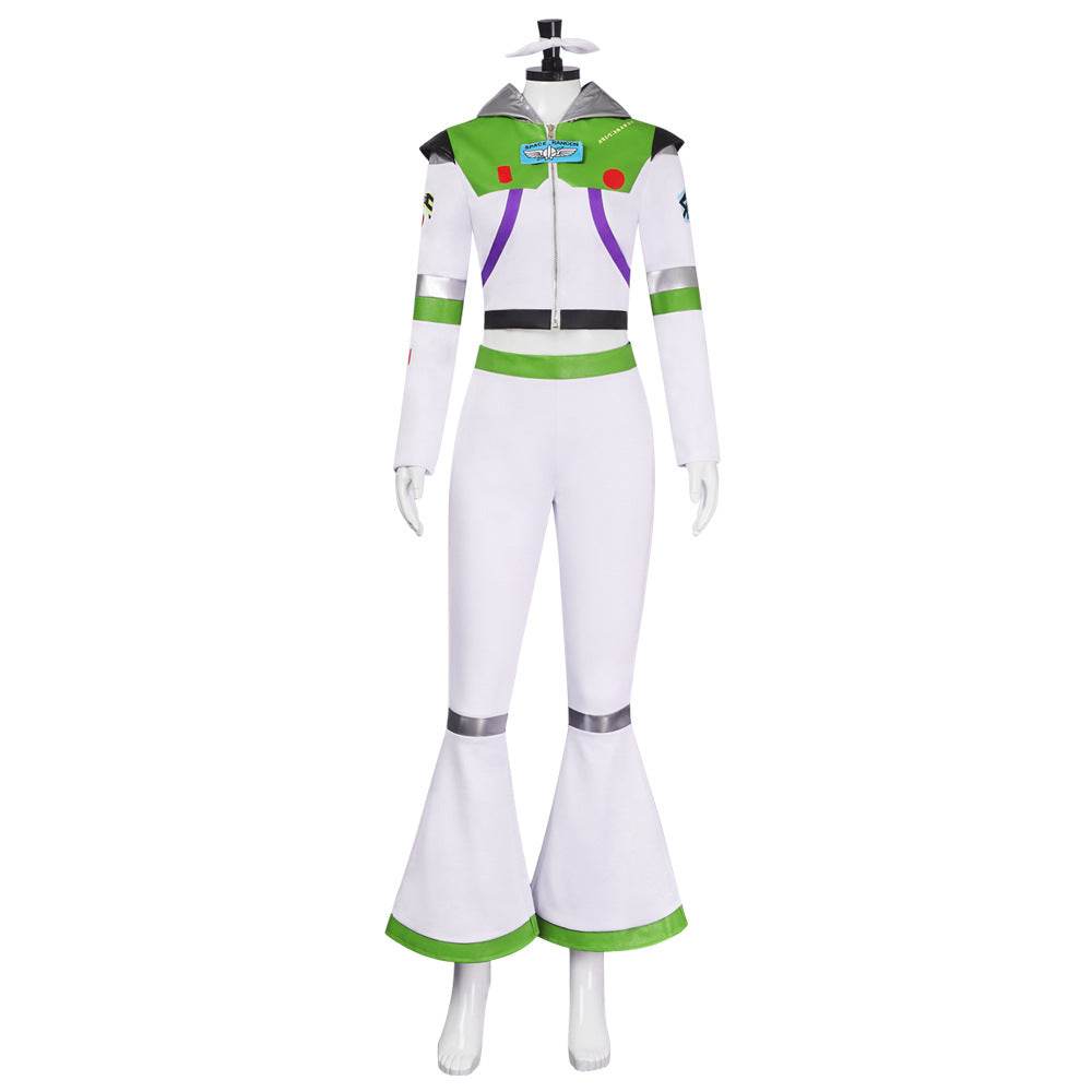 Disfraz de mono para mujer de Buzz Lightyear de Toy Story para cosplay de Halloween