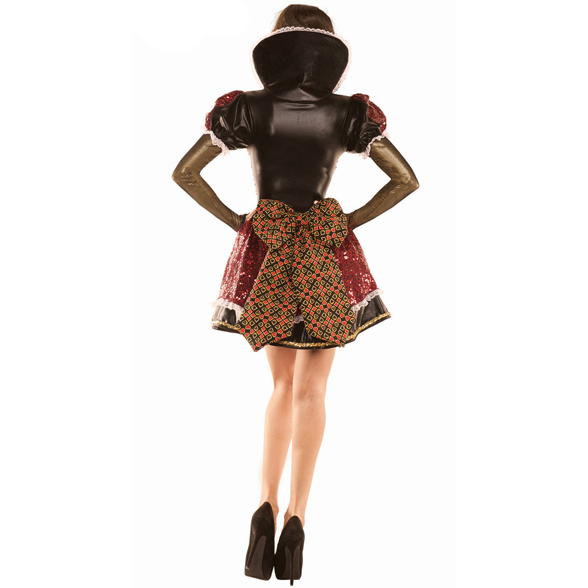 Queen of Hearts Costume For Women Night Club Halloween