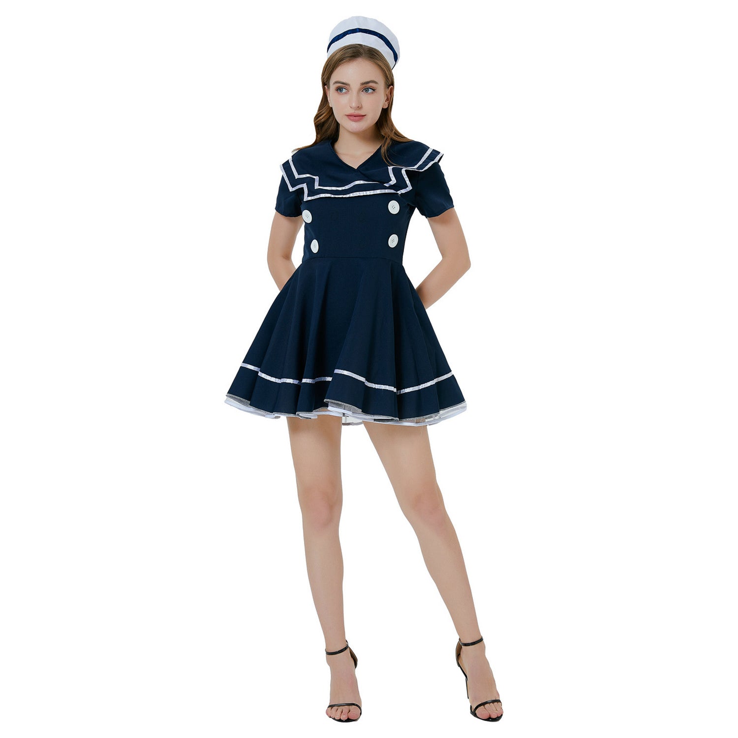 Pin Up Sailor Women Captain Costume