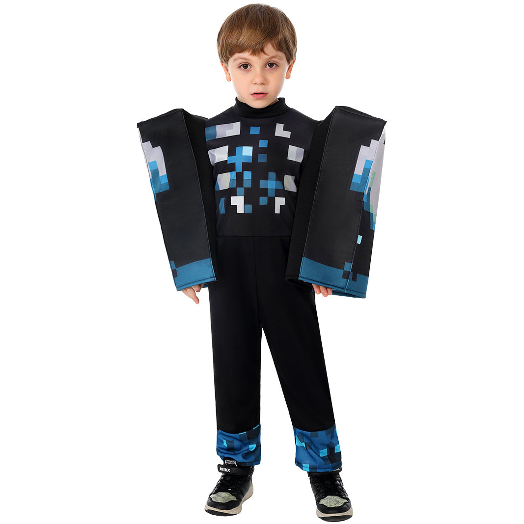 Un disfraz de película de Minecraft MC para niños para Halloween