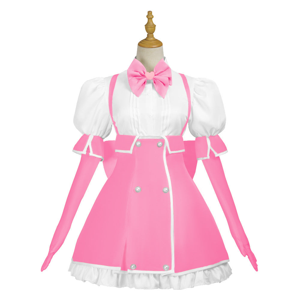 Emocionándose por el disfraz de Hanabishi Haruka de Magical Girls Cos