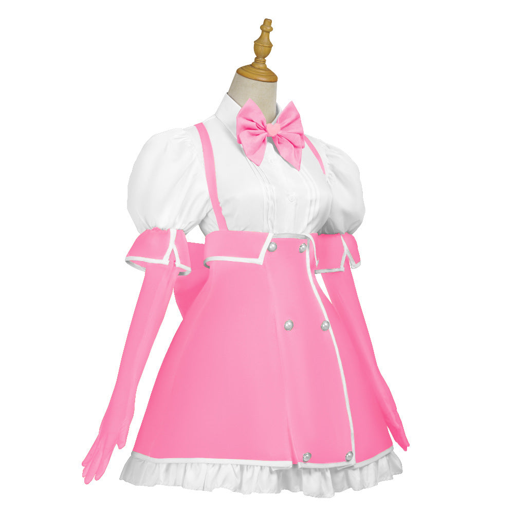 Emocionándose por el disfraz de Hanabishi Haruka de Magical Girls Cos