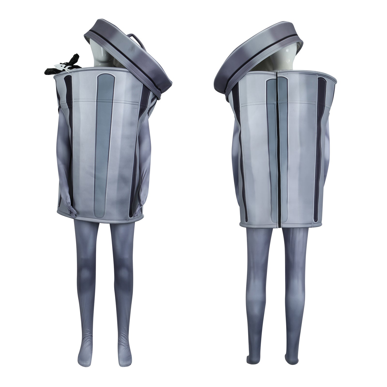 Disfraz completo de cosplay de cubo de basura señorial de Honkai Star Rail