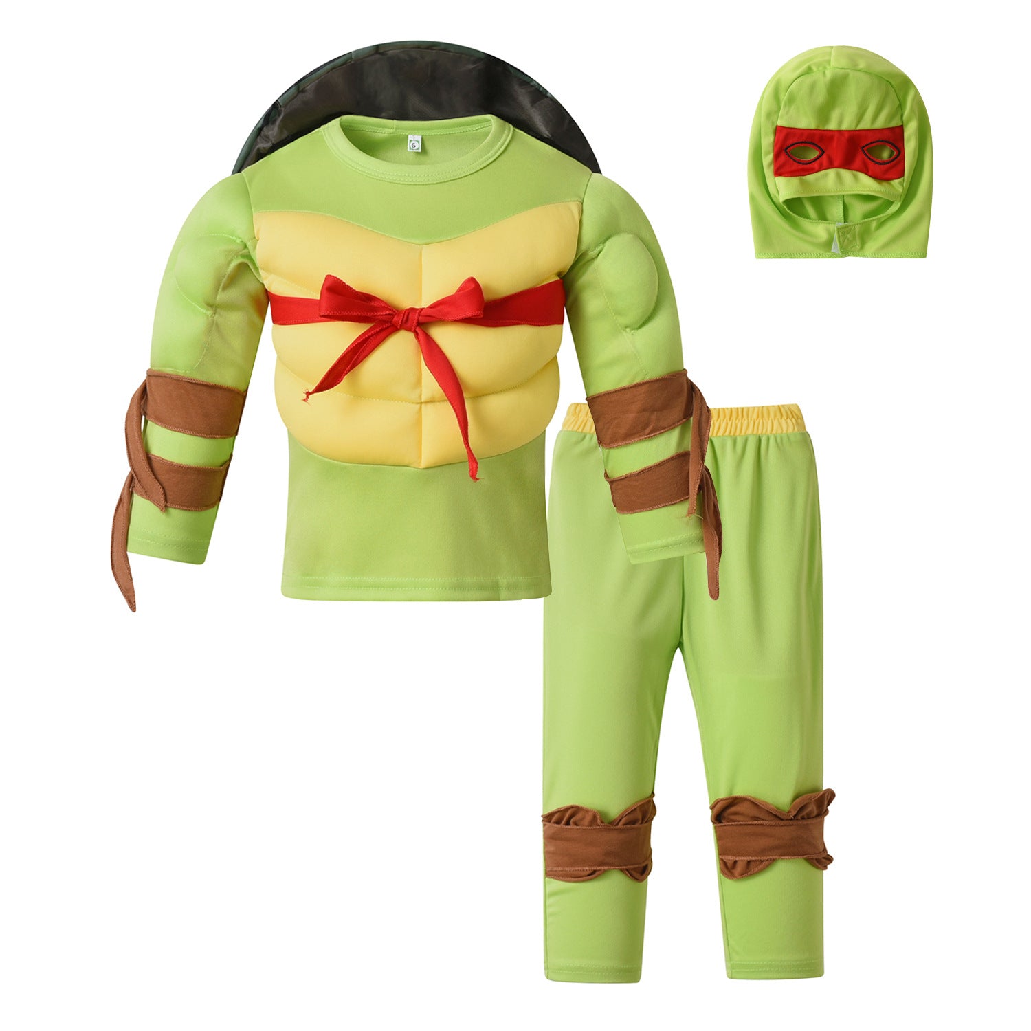Disfraces de Tortugas Ninja Adolescentes Conjunto de Músculos
