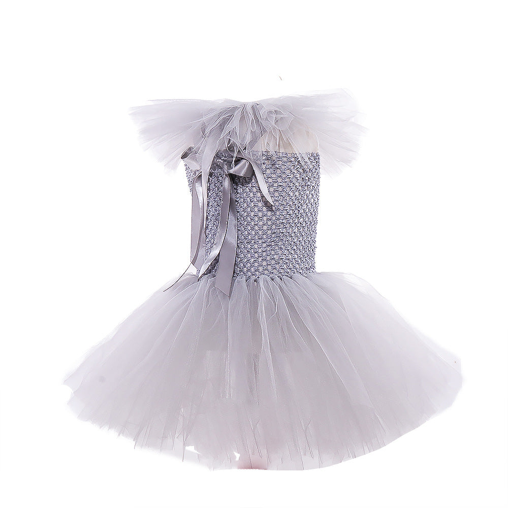 Kids Toddler Halloween Pennywise Costume Party Carnival Dress Up Circus Clown Tutu