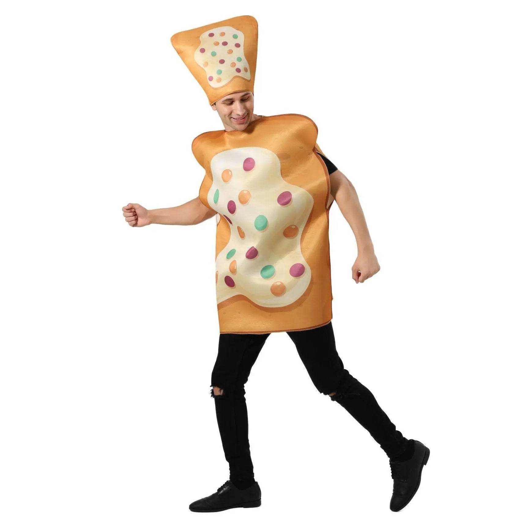 Food Egg bread Costume Halloween Outfits Party Carnival Cosplay - Ecosfun