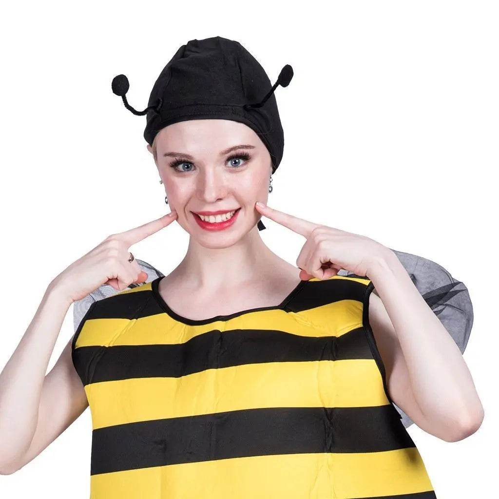 Halloween Bumble Bee Cosplay Costumes Party Animal Outfit Dress Up For Adults - Ecosfun