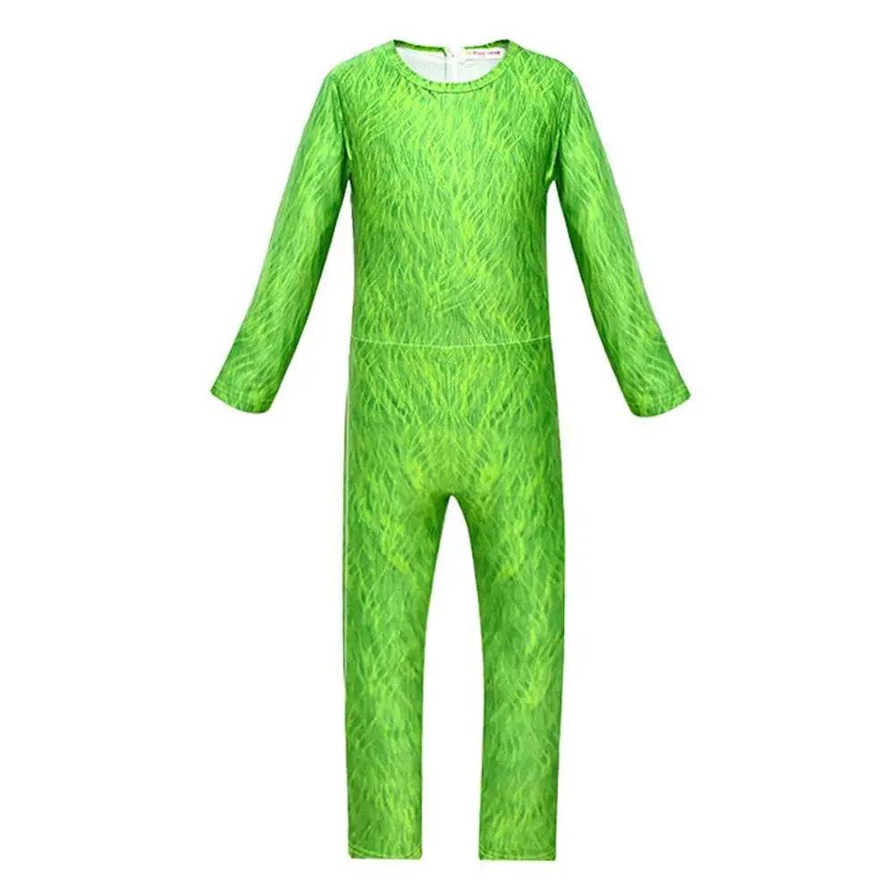 Kids The Grinch Christmas Costumes Jumpsuit Sets - Ecosfun