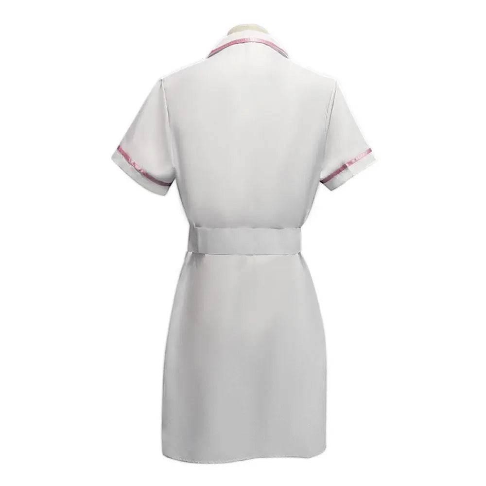 The Dark Knight Joker Cosplay Costume Nurse Uniform Set Adult Halloween Dress Set - Ecosfun