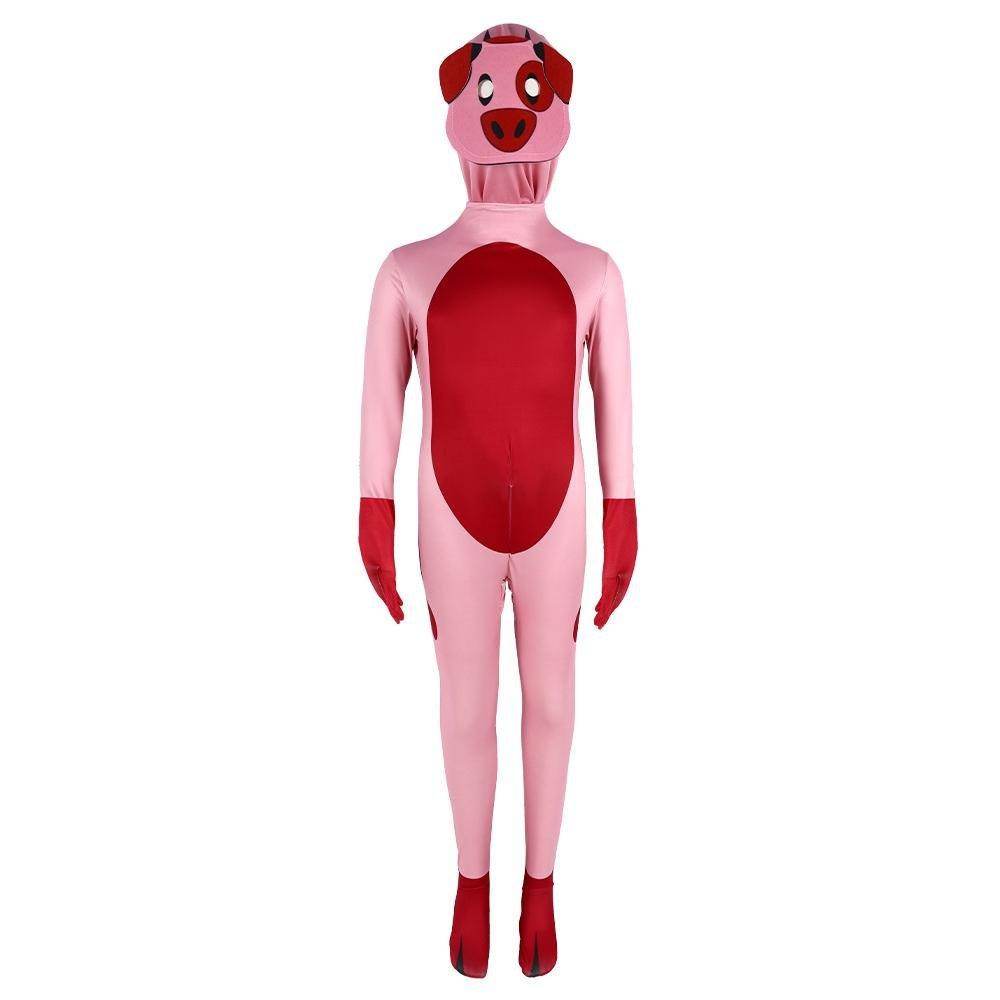 Hazbin Hotel Nugget Jumpsuit Adult Kids Cosplay Costume Outfits Halloween Carnival Suit - Ecosfun
