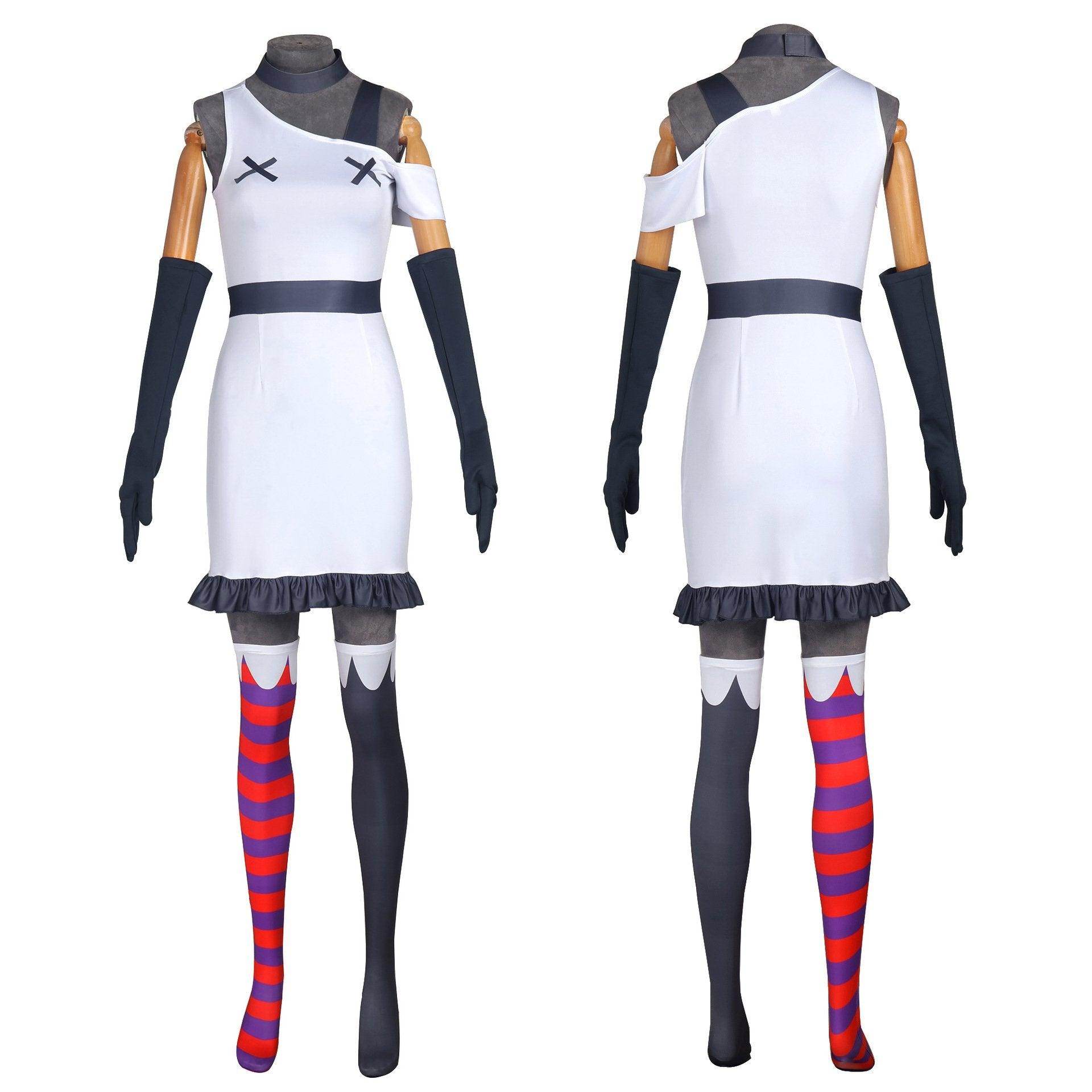 Hazbin Hotel Vaggie Adult Cosplay Costume Outfits Carnival Suit - Ecosfun