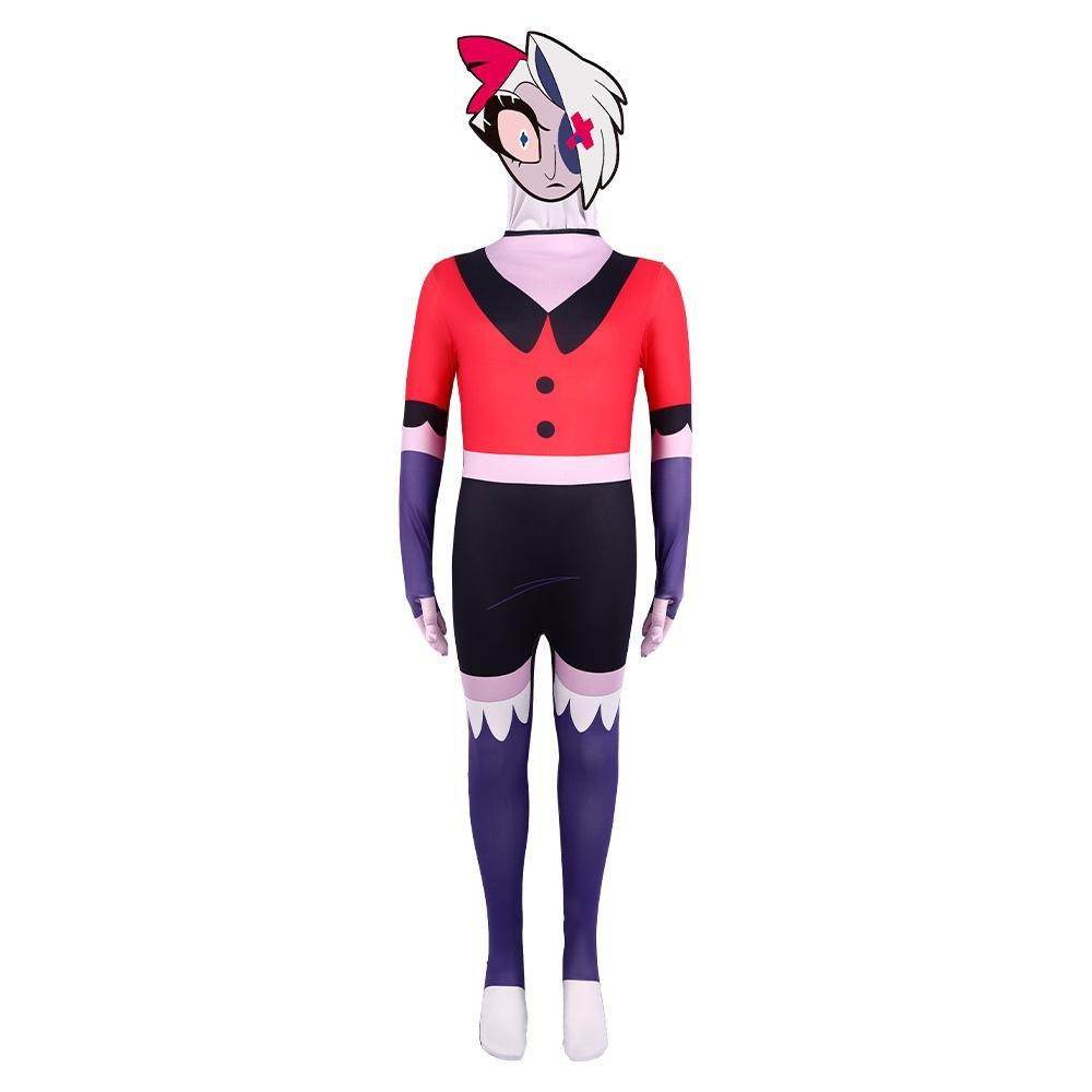 Hazbin Hotel Vaggie Jumpsuit Adult Kids Cosplay Costume Halloween Carnival - Ecosfun