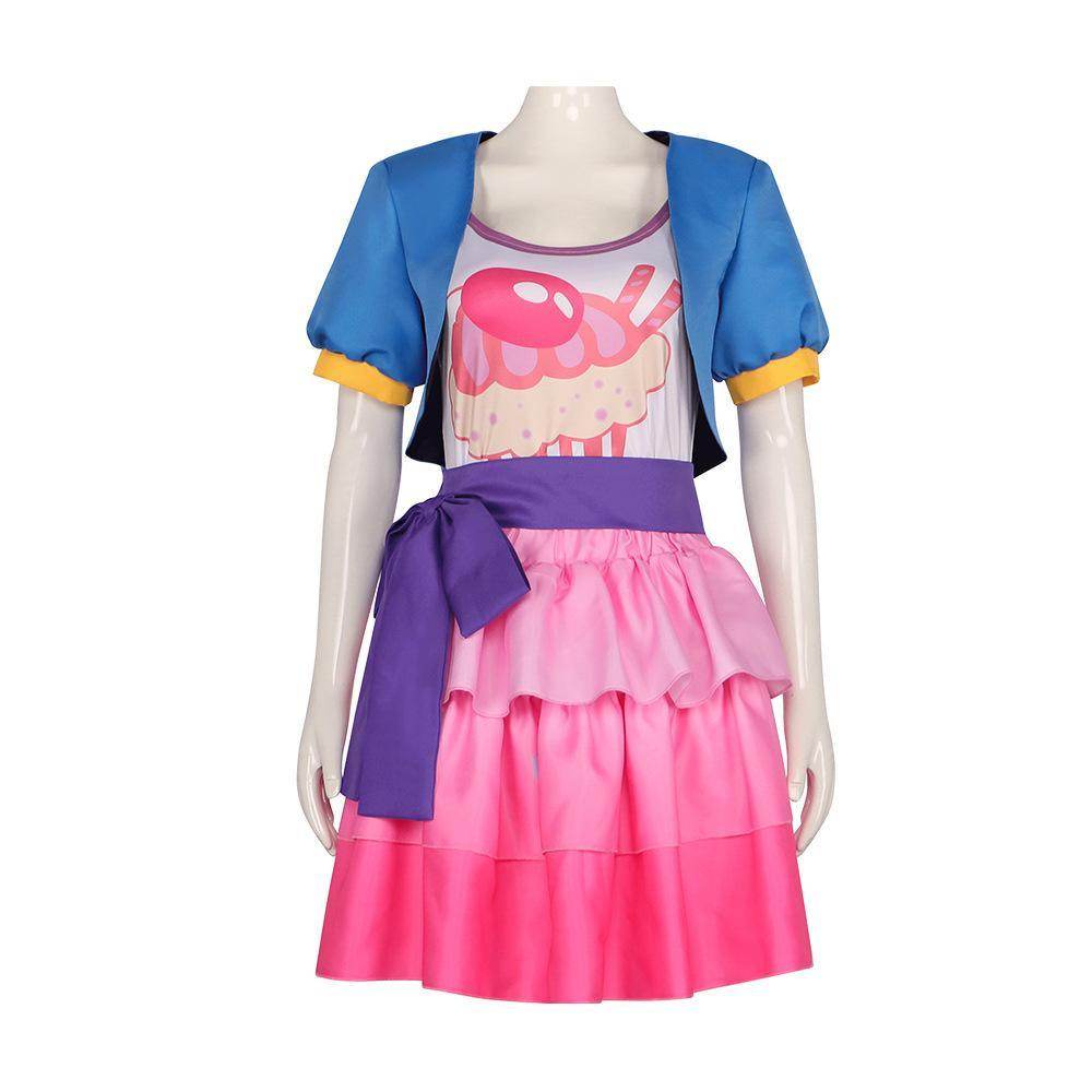 My Little Pony Friendship Is Magic Pinkie Pie Outfits Halloween Carnival Suit Cosplay Costume - Ecosfun