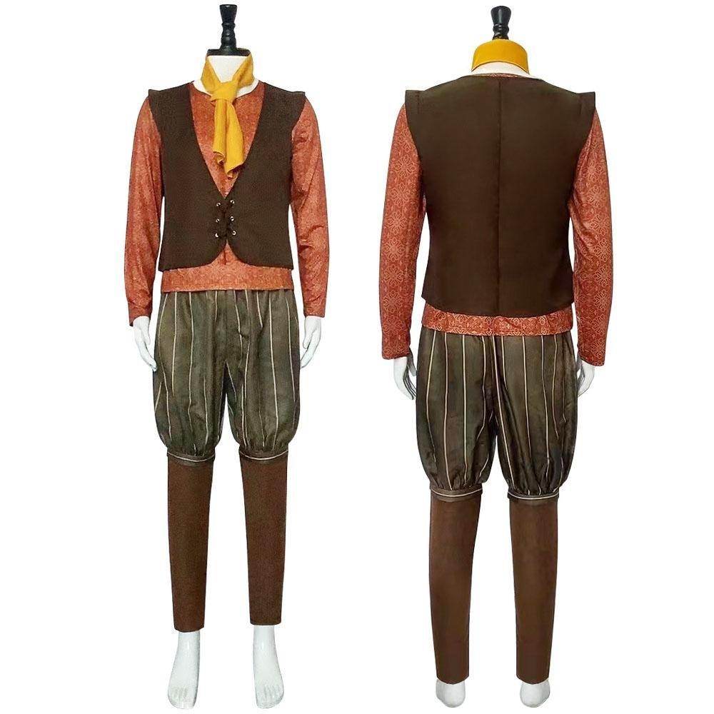 Shrek 4 Rumpelstiltskin king cosplay costume Halloween - Ecosfun