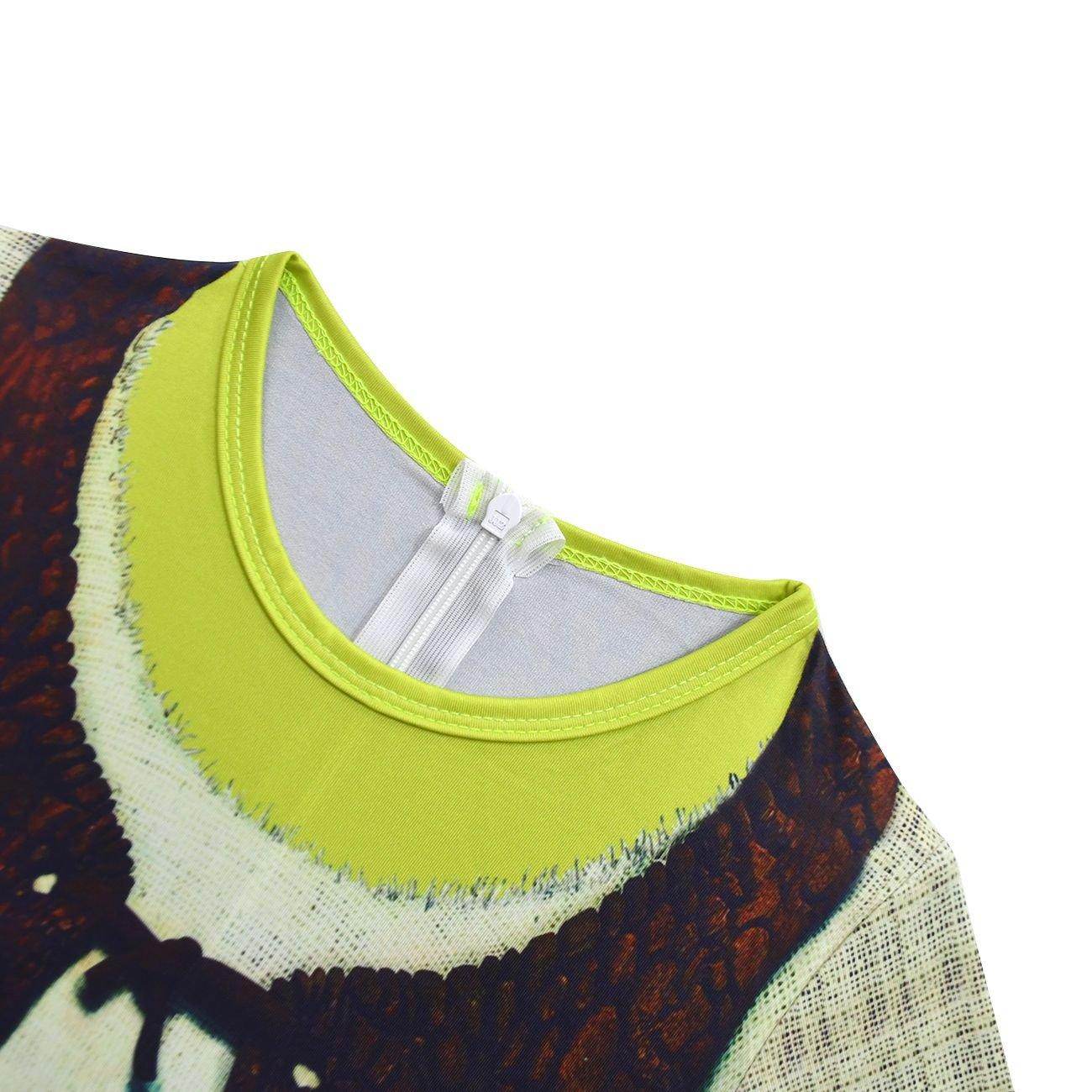 Shrek Costume Cosplay Jumpsuit with Mask Bag for Kids Halloween - Ecosfun