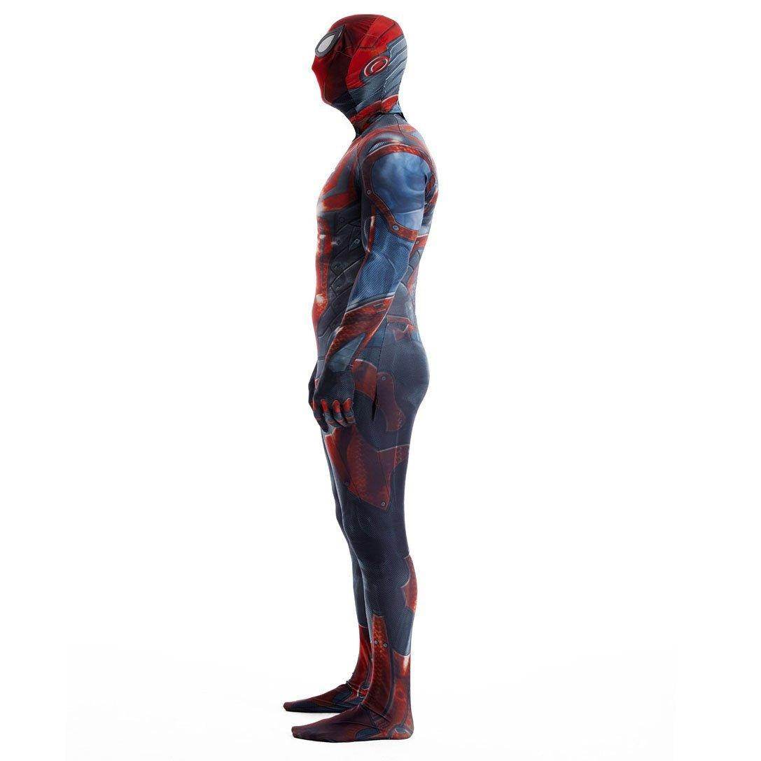 Spider Armor MK III Spider Man Peter Parker Shimmering Cosplay Suit PS4 Costume - Ecosfun
