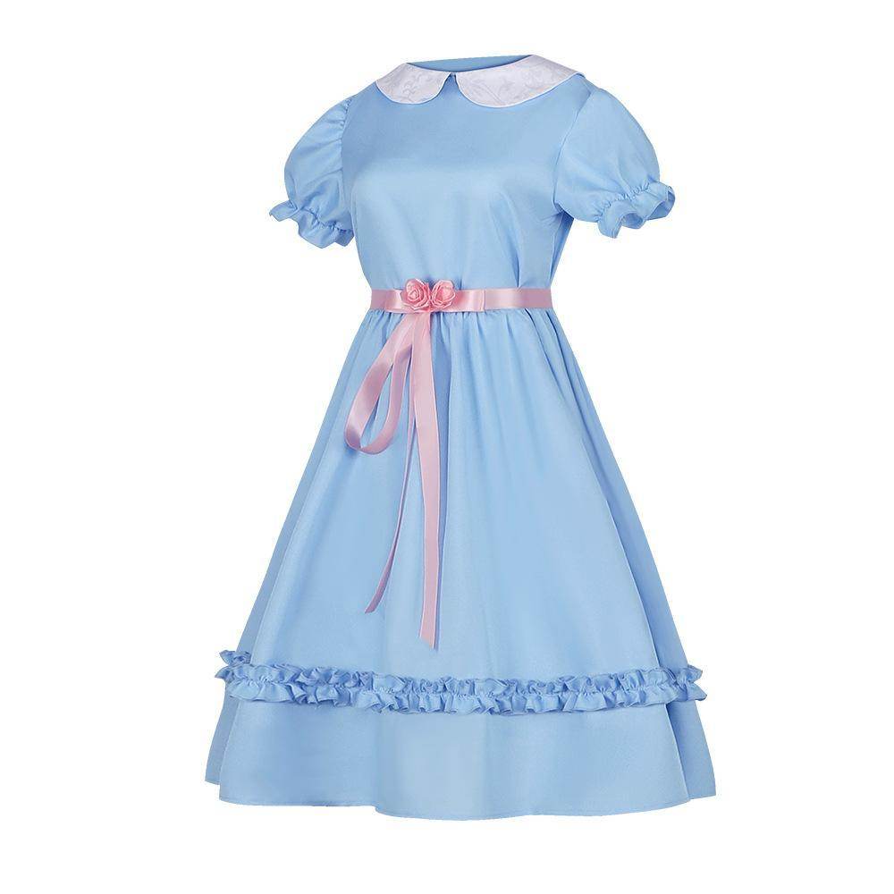 The Shining Twins Prom Dress Costume Cosplay Outfits Halloween Carnival Suit - Ecosfun