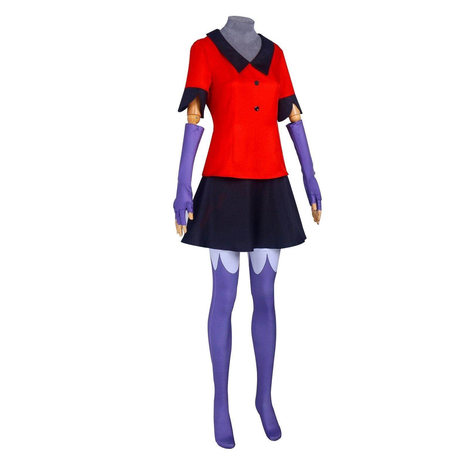 Vaggie Hazbin Hotel Adult Cosplay Costume Outfits Carnival Suit - Ecosfun